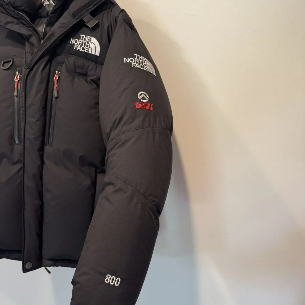 The North Face Summit Series 800 Jacket Down Hooded Puffer Black Men Extra Small